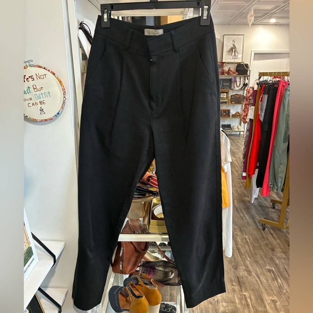 Everlane black trousers size 0